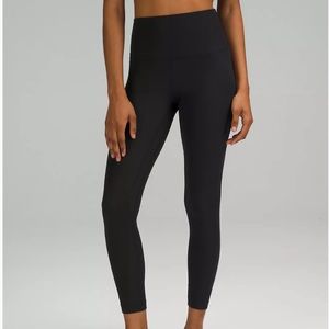 Lululemon Black Ribbed Align Leggings